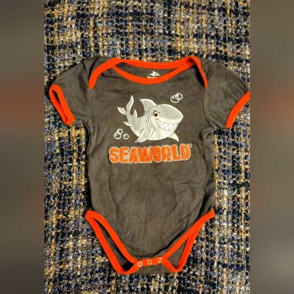 6m SeaWorld shark onesie